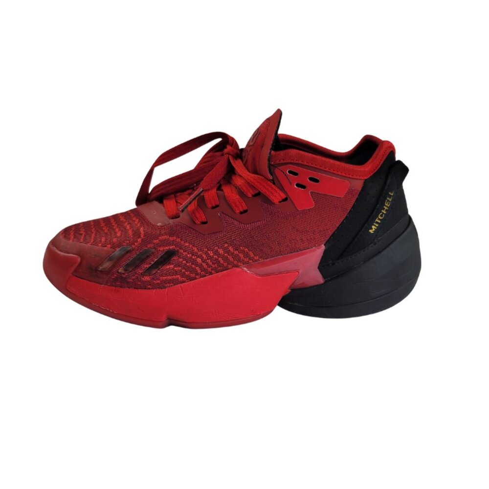 Adidas D.O.N. Issue #4 Red Basketball Sneakers Size 5